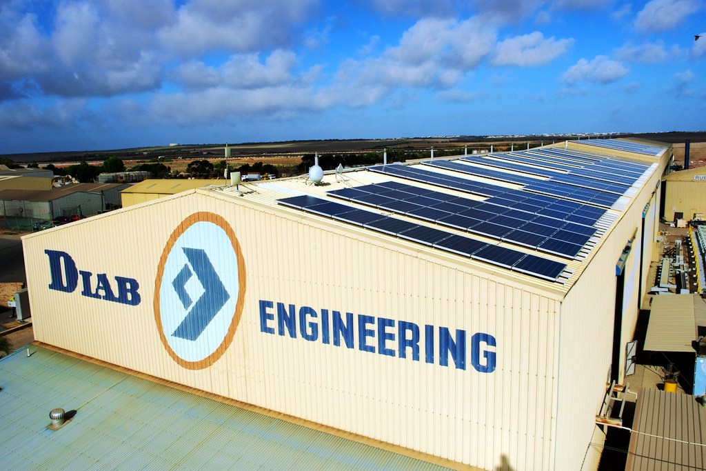 100kw Solar Power System at DIAB in Geraldton, WA