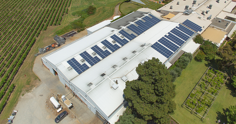 sandalford winery solar system