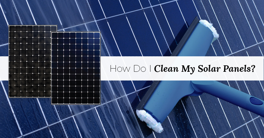 clean solar panels