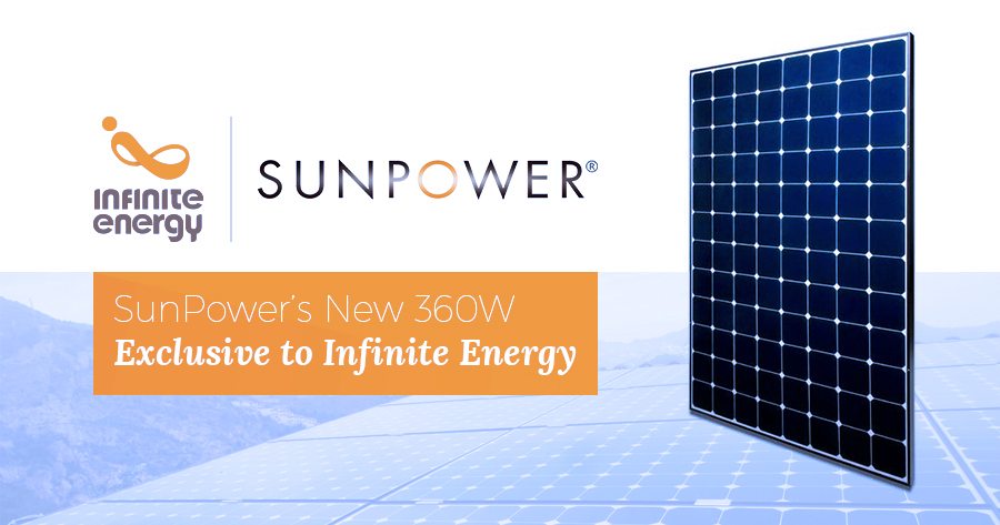 SunPower 360W Panel