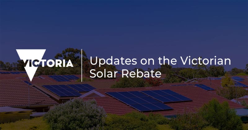 Updates On The Victorian Solar Rebate Infinite Energy Infinite Energy