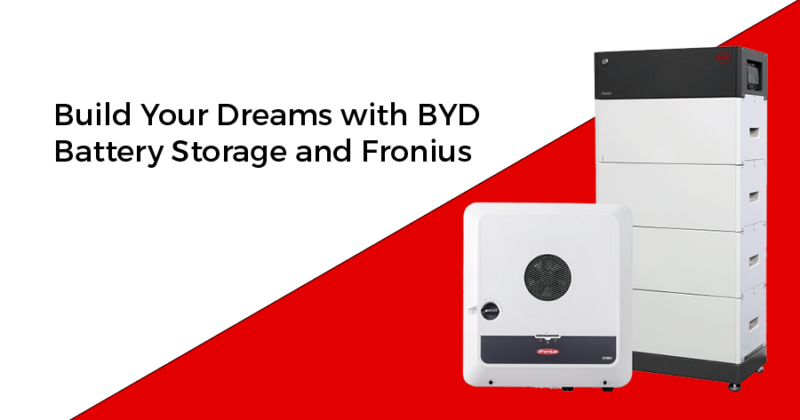 BYD Battery-Box Premium HVS 7.7 Hochvolt & Fronius Symo Gen24 10.0 Plus 